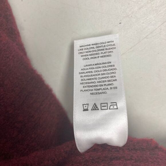 SCOOP Women’s Cable V-Neck Split Sweater Vest Size XXXL/3XG (22) Red New - Picture 3 of 7